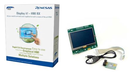 Renesas Electronics YDISPLAY-IT-RX- Kit De Développement, RX63N