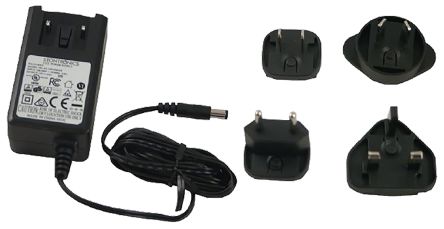 RS PRO 24W Plug-In AC/DC Adapter 5V Dc Output, 3A Output