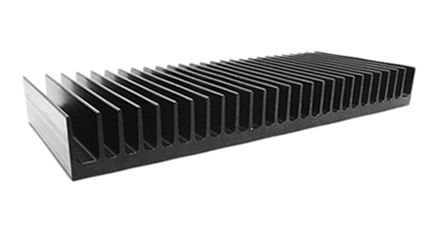 RS PRO Kühlkörper Für Universelle Rechteckige Alu 0.24°C/W, 100mm X 250mm X 30mm, Leiterplattenmontage