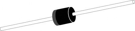 HY Electronic Corp HY Electronic THT Schottky Diode, 40V / 25A, 2-Pin R 6