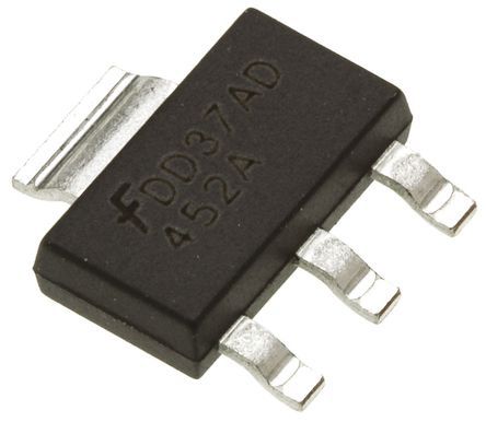 Onsemi PZTA06 SMD, NPN Transistor 80 V / 500 MA 100 MHz, SOT-223 (SC-73) 3 + Tab-Pin