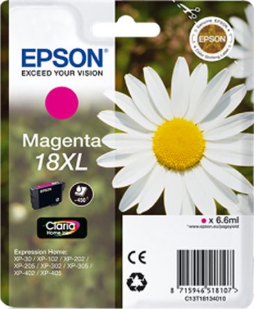 Epson Cartucho De Tinta,, Magenta, Para Usar Con Expression Home XP-102, Expression Home XP-202,