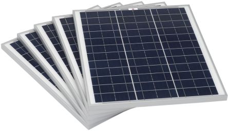 RS PRO Panel Solar, Policristalino, 60W, 22V, 270W