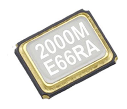 EPSON 32MHz Quarzmodul, Oberflächenmontage, ±10ppm, 12pF, B. 1.6mm, H. 0.5mm, L. 2mm, FA-128, 4-Pin