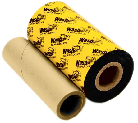 WASP Ruban De Résine Pour Imprimantes D'étiquettes VPL305, WPL608, WPL610 Et Code-barres Industriel