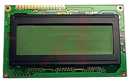 AZ DISPLAYS INC ACM2004D-FL-GBS ACM2004D Alphanumeric LCD Display, 4 Rows by 20 Characters, Transflective