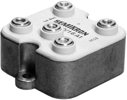 Semikron Brückengleichrichter, 3-phasig 1600V Tafelmontage 2.2V G 13 5-Pin 300μA