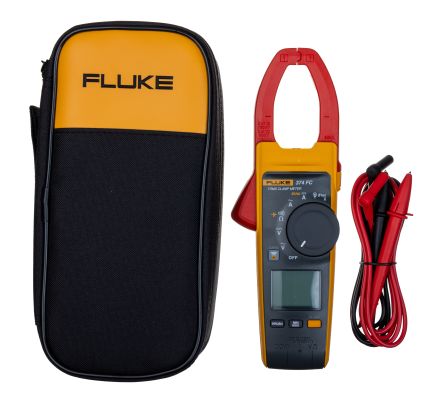 Fluke 374 FC Clamp Meter Bluetooth, 600A dc, Max Current 600A ac CAT III 1000V With RS Calibration