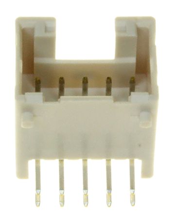 JST PUD Series Right Angle Through Hole PCB Header, 10 Contact(s), 2.0mm Pitch, 2 Row(s), Shrouded