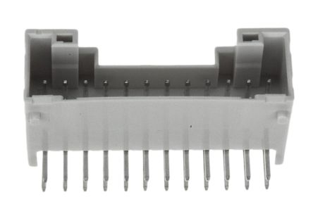 JST PUD Leiterplatten-Stiftleiste Gewinkelt, 24-polig / 2-reihig, Raster 2.0mm, Kabel-Platine, Lötanschluss-Anschluss,
