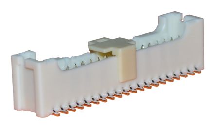 JST PUD Leiterplatten-Stiftleiste Gerade, 40-polig / 2-reihig, Raster 2.0mm, Kabel-Platine, Lötanschluss-Anschluss,