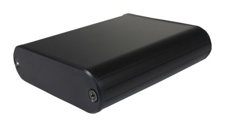 Takachi Electric Industrial MXA Series Black Aluminium Handheld Enclosure,, 94 X 82 X 24mm