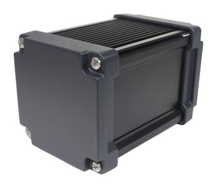 Takachi Electric Industrial AWN Black Aluminium Heat Sink Case, 125 X 86.3 X 86.3mm