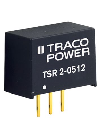 TRACOPOWER TSR 2 Schaltregler, Eingang 4.75 → 36V Dc / Ausgang 3.3V Dc, 1 Ausg., 2A, Durchsteckmontage