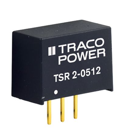 TRACOPOWER 开关稳压器, TSR 2 系列, 6.5V 直流输出, 9 → 36V 直流输入