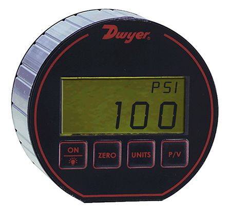 Image result for DWYER INSTRUMENTS Bottom Entry Digital Pressure Gauge, DPG-103