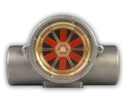 Gems Sensors RotorFlow 流量指示器, RFI 系列, 介质监测流体、液体, 最大流量5 gal/min 聚丙烯, 6.9bar最大压力