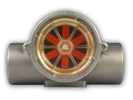 Gems Sensors RotorFlow 流量指示器, RFI 系列, 介质监测流体、液体, 最大流量30 gal/min 黄铜, 13.8bar最大压力