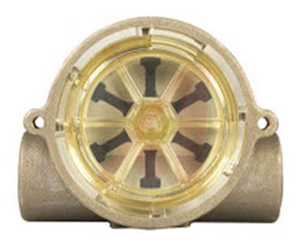 Gems Sensors RFS Flüssigkeit Durchflusssensor 24 V Dc 5 Gal/min → 300 Gal/min Typ RotorFlow-Elektronik