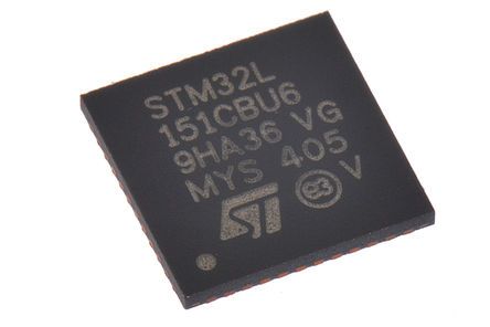 STMicroelectronics Mikrocontroller STM32F0 ARM Cortex M0 32bit SMD 64 KB, 128 KB UFQFPN 48-Pin 48MHz 16 KB RAM USB