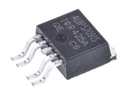 Infineon AEC-Q100 Interruptor De Potencia Inteligente AUIPS7081STRL, Interruptor De Lado Alto -0.3 → 5.5V 2.3A D2Pak 5