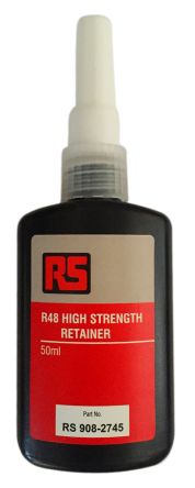 RS PRO R48 Fügeklebstoff Hochfest Flüssig Grün, Flasche 50 Ml, –55 → +150 °C