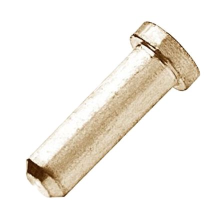 HARWIN Einzel-Sockel, Serie H31, 1 Kontakt, Buchse, Gold, Messing L. 3.61mm