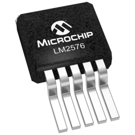 Microchip Convertisseur CC-CC (DC-DC) LM2576-5.0WU, Abaisseur, 5 Broches TO-263