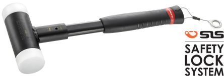 Facom Schonhammer, 1.7kg, Stahl, Mit Ersatz-Schlagflächen, Ø 60.0mm