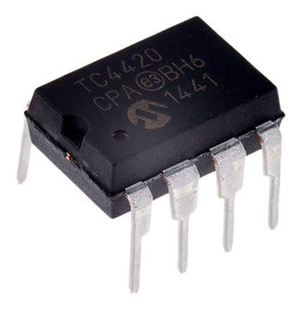 Microchip MOSFET-Gate-Ansteuerung CMOS, TTL 6 A 18V 8-Pin PDIP