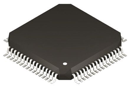 Microchip Mikrocontroller PIC24EP PIC 16bit SMD 586 KB TQFP 64-Pin 140MHz 52 KB RAM