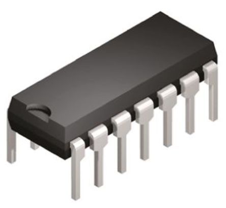 Microchip MOSFET-Gate-Ansteuerung CMOS 1,2 A 18V 14-Pin PDIP