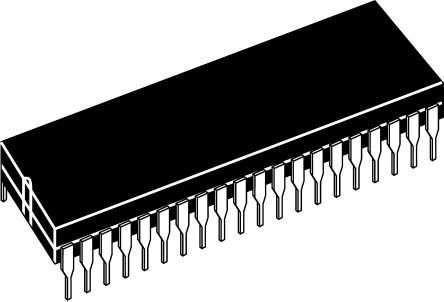 Microchip Mikrocontroller PIC18F PIC 8bit THT 64 KB PDIP 40-Pin 64MHz 1024 KB, 3,648 KB RAM