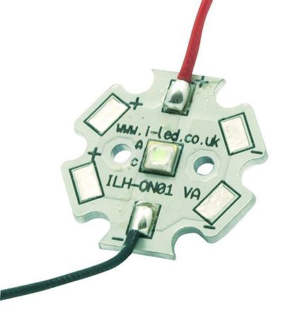 Intelligent LED Solutions Módulo LED ILS OSLON Signal PowerStar, Azul, 28 Lm, Alim. Nom. 2.75 → 3.5V, 1A, Modo CC