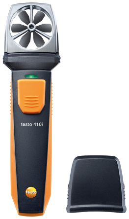 Testo 410i系列 风杯式风速仪, 耐温度可达+60°C, 风速可达30m/s, 电池可用130 h