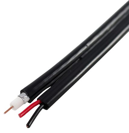RS PRO SDI Coaxial Cable, RG59 Coaxial, Unterminated