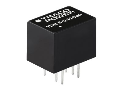 TRACOPOWER TDN 5WI DC/DC-Wandler 5W 9 V Dc IN, ±12V Dc OUT / 210mA 1.5kV Dc Isoliert
