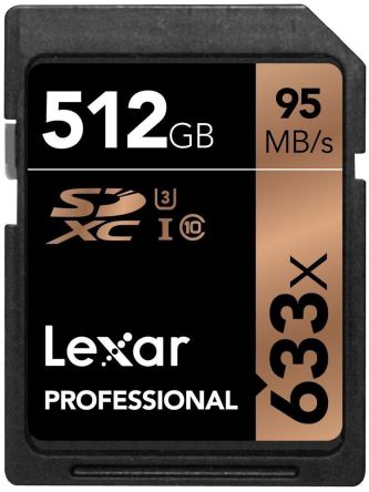Lexar Scheda SD, 512 GB, Scheda SDXC