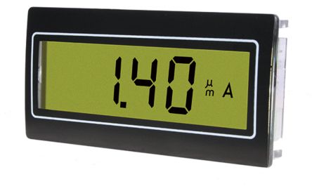 Trumeter LCD Einbaumessgerät Für Spannung H 45mm B 22.5mm 3.5-Stellen T. 14mm 10 Mm Ziffernhöhe