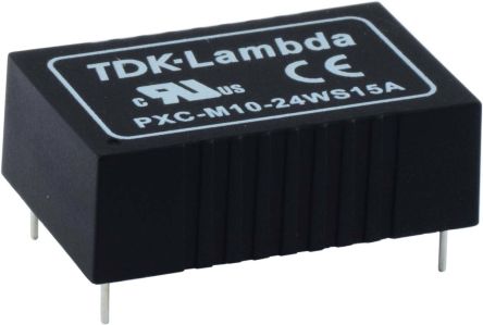 TDK-Lambda PXC-M03W DC-DC Converter, 12V Dc/ 250mA Output, 18 → 75 V Dc Input, 3W, PCB Mount, +94°C Max Temp