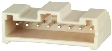 Hirose DF1E Leiterplatten-Stiftleiste Gewinkelt, 8-polig / 1-reihig, Raster 2.5mm, Kabel-Platine,
