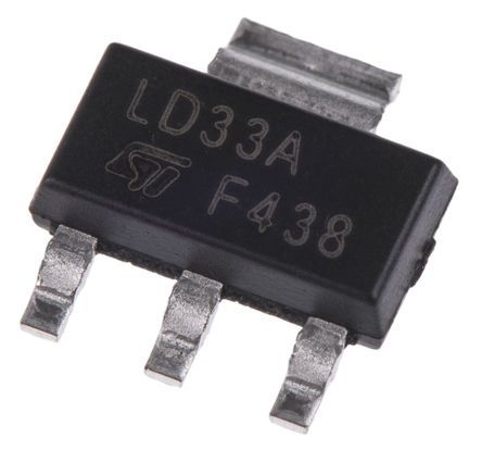STMicroelectronics STN9360 SMD, PNP Transistor -600 V / –500 MA, SOT-223 (SC-73) 3 + Tab-Pin