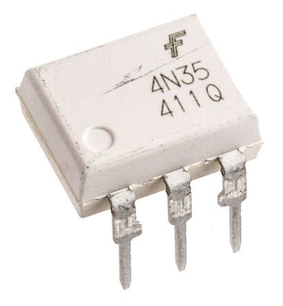 Onsemi THT Optokoppler DC-In / Phototransistor-Out, 6-Pin DIP, Isolation 7,5 KV Eff