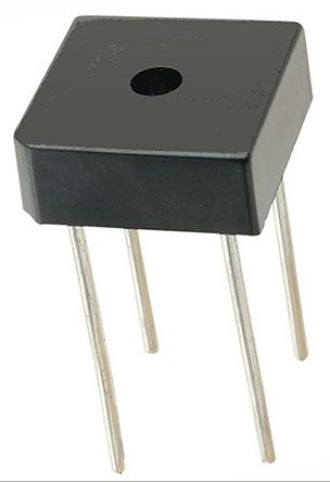 HY Electronic Corp Brückengleichrichter, 1-phasig 10A 600V THT 1.1V BR-8 4-Pin 1mA Siliziumverbindung