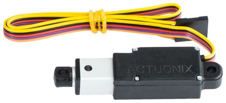Actuonix Actuador Lineal Eléctrico L12, 20% Ciclo De Trabajo 80N, 12V Dc, 6.5mm/s, 10mm