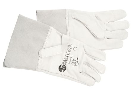 Penta Sibille Arbeitshandschuh, Größe 10, L, Latexhandschuhe Für Mechanischen Schutz, Silikonbeschichtetes Leder 1Paar Stk.