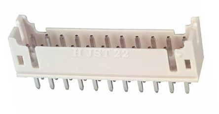 JST PHD Leiterplatten-Stiftleiste Gerade, 22-polig / 2-reihig, Raster 2.0mm, Kabel-Platine, Lötanschluss-Anschluss,