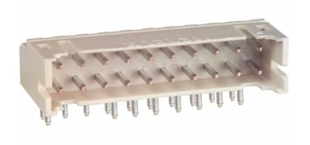 JST PHD Leiterplatten-Stiftleiste Gewinkelt, 20-polig / 2-reihig, Raster 2.0mm, Kabel-Platine, Lötanschluss-Anschluss,