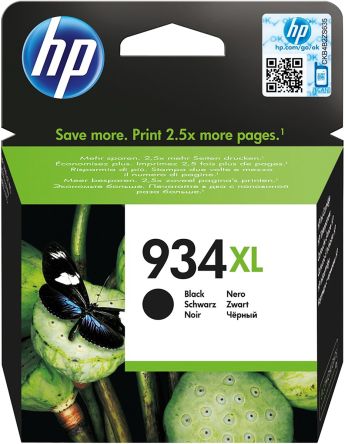 Hewlett Packard HP 934XL Druckerpatrone Für Patrone Schwarz 1 Stk./Pack Seitenertrag 1000