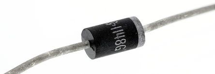 Vishay THT Ultraschneller Gleichrichter Diode, 600V / 3A, 2-Pin DO-201AD